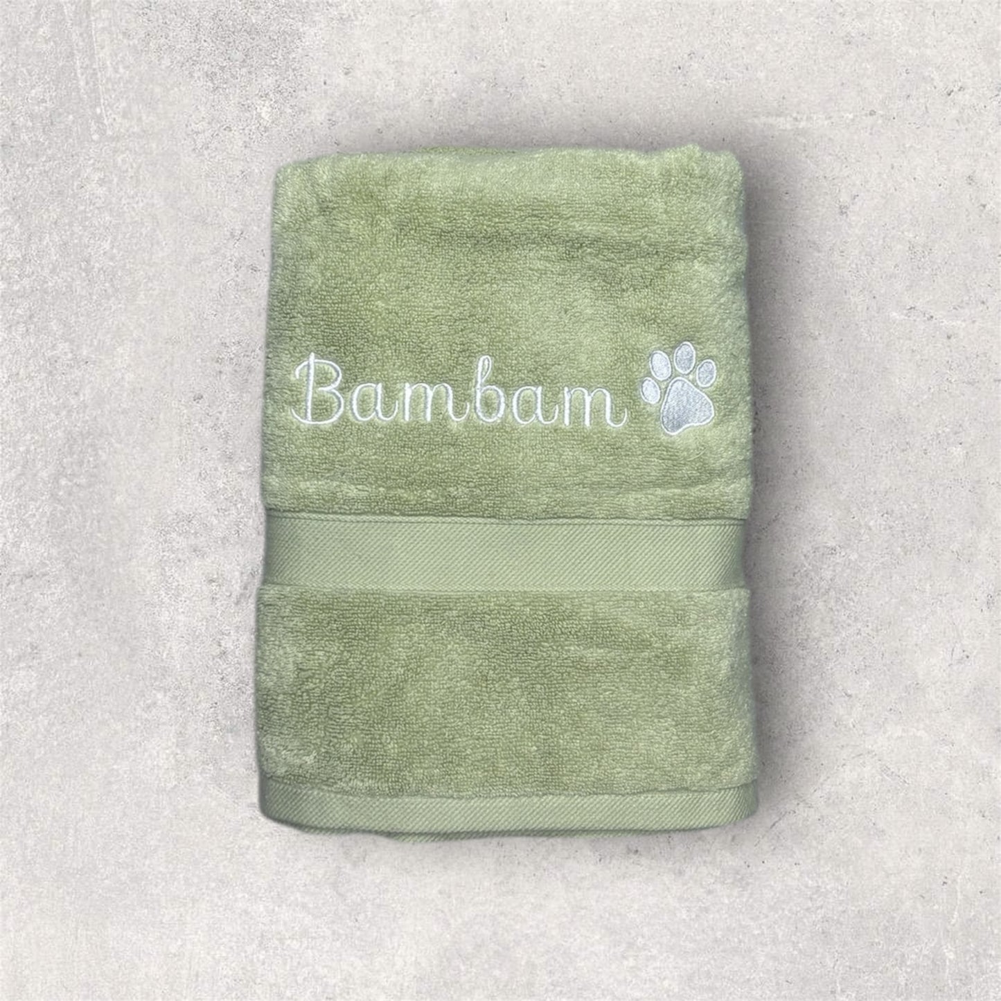 Embroidered Personalised Pet Towel | Bundle