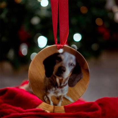 Personalised Christmas Pet Bauble Ornament