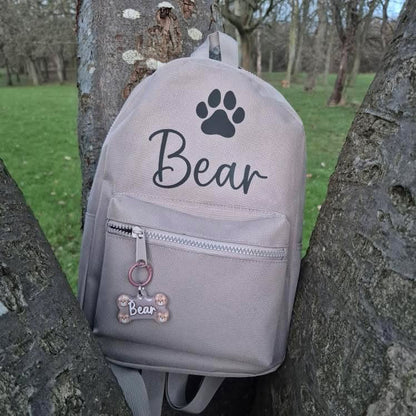 Personalised Pet Mini Backpacks