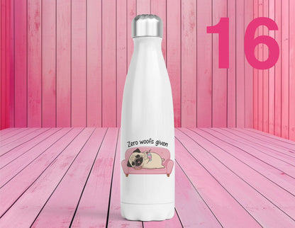 Pet Themed Thermal Stainless Steel Bottle 500ml l Personalised Pet Gifts For Humans | Choose Design