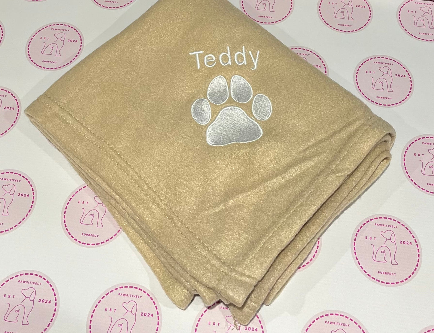 Personalised Pet Blankets - Medium - Please contact us to discuss design