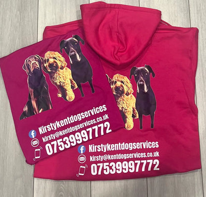 Personalised Clothing For Uniforms/Business Use Also Available- Please contact us for more information - Pawsitively Purrfect