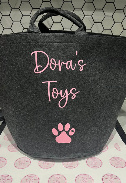 Personalised Toy Bag - Small 30cm- Please contact us to discuss design