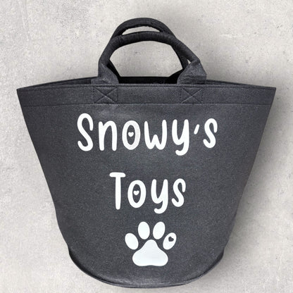 Personalised Pet Toy Bag