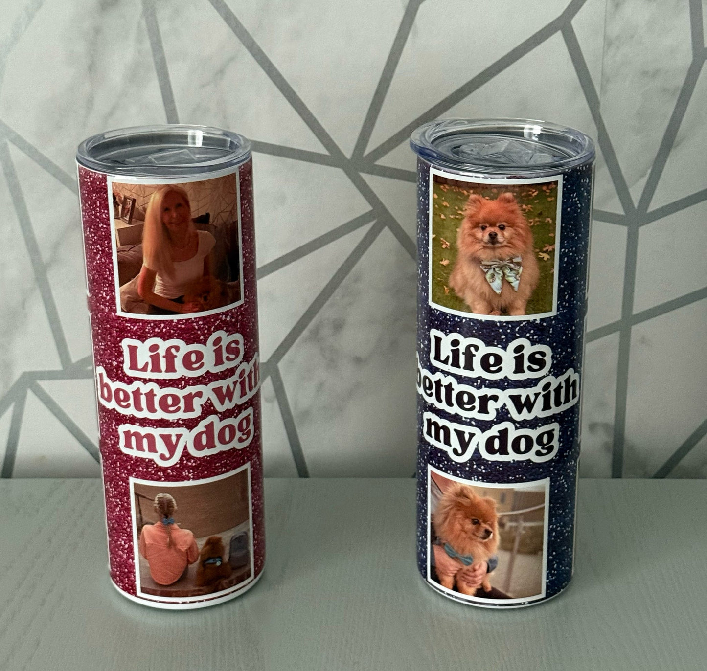Personalised Thermal Stainless Steel Tumbler 20oz | Pet Gifts For Humans | Lots Of Options