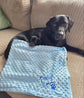 Embroidered Personalised Pet Blankets