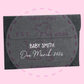 Personalised Baby Child Document Wallet