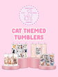 Cat Themed Thermal Stainless Steel Tumbler 20oz - Dogs | Choose Design
