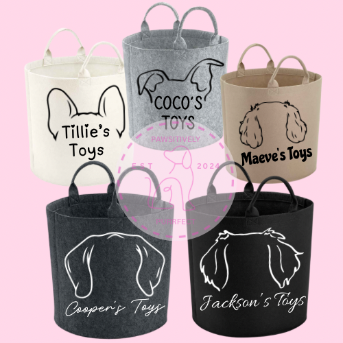 Personalised Pet Toy Bag - Medium 40cm- Please contact us to discuss design