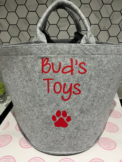 Personalised Toy Bag - Small 30cm- Please contact us to discuss design