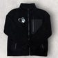 Embroidered Unisex Borg Fleece Zipped Jacket