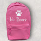 Personalised Pet Mini Backpacks