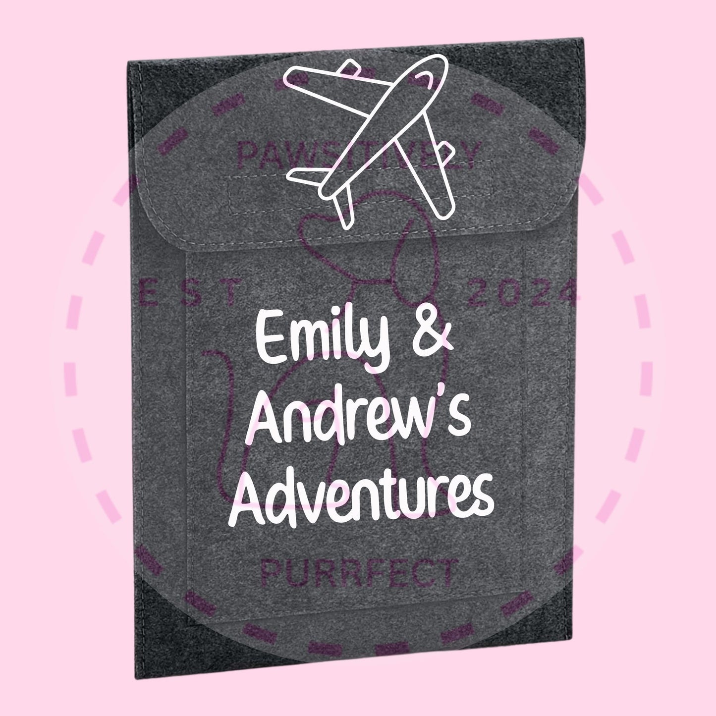 Personalised Travel Document Wallet
