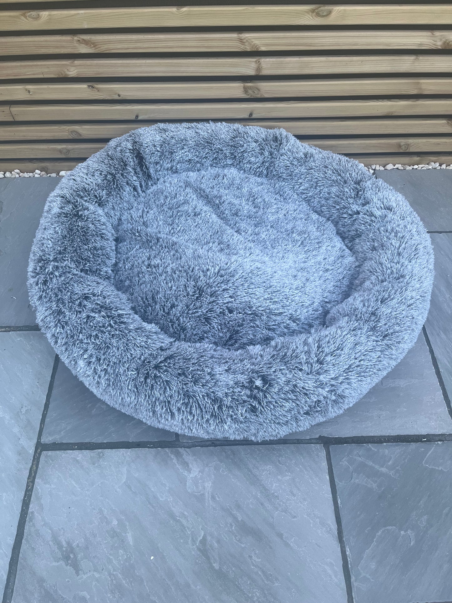 Fluffy Dog Donut Bed
