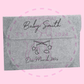 Personalised Baby Child Document Wallet