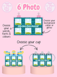 Product display with customizable text and color options on a pink background