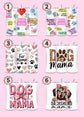 Dog lover thermal stainless steel tumbler with themed design