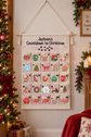 Personalised advent calendar for daily Christmas treats, toys and surprises