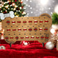 Personalised dog advent calendar filled with dog treats for Christma