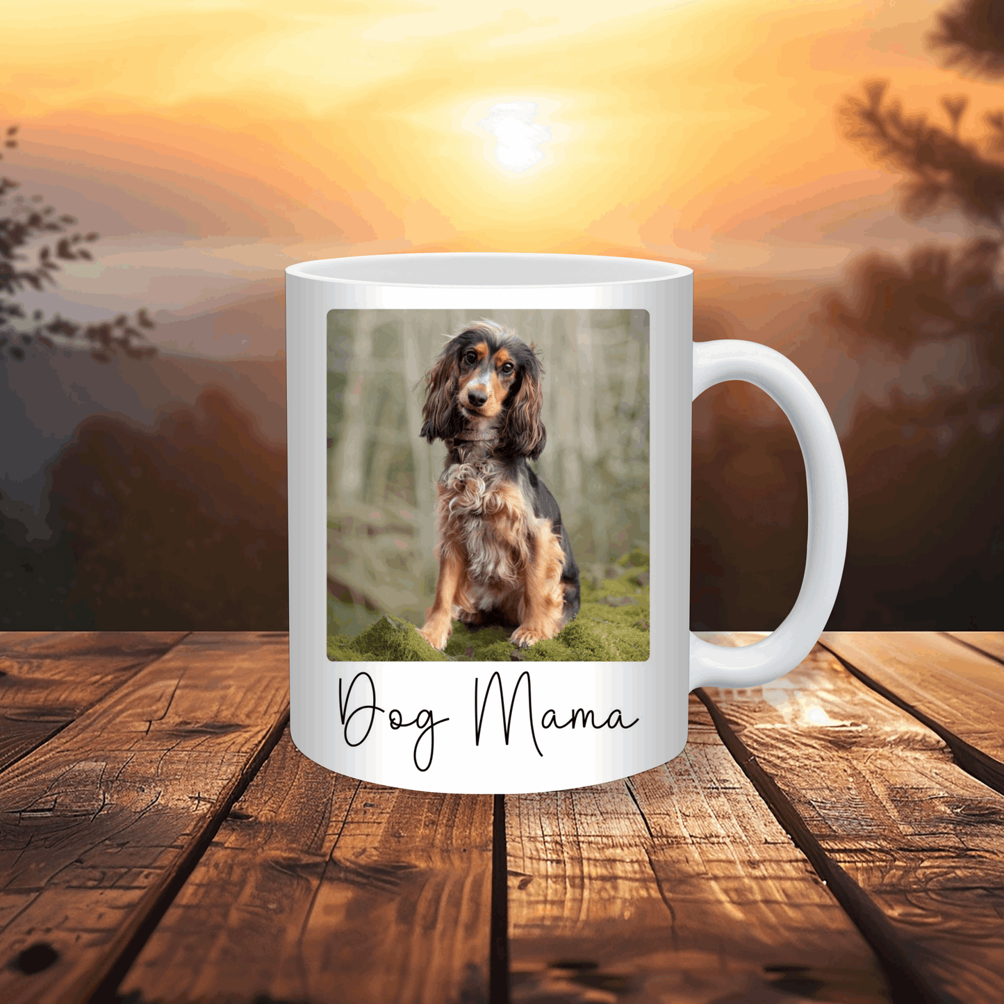 Personalised pet mug with custom design