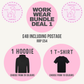 Custom pet business uniform with logo on front and back