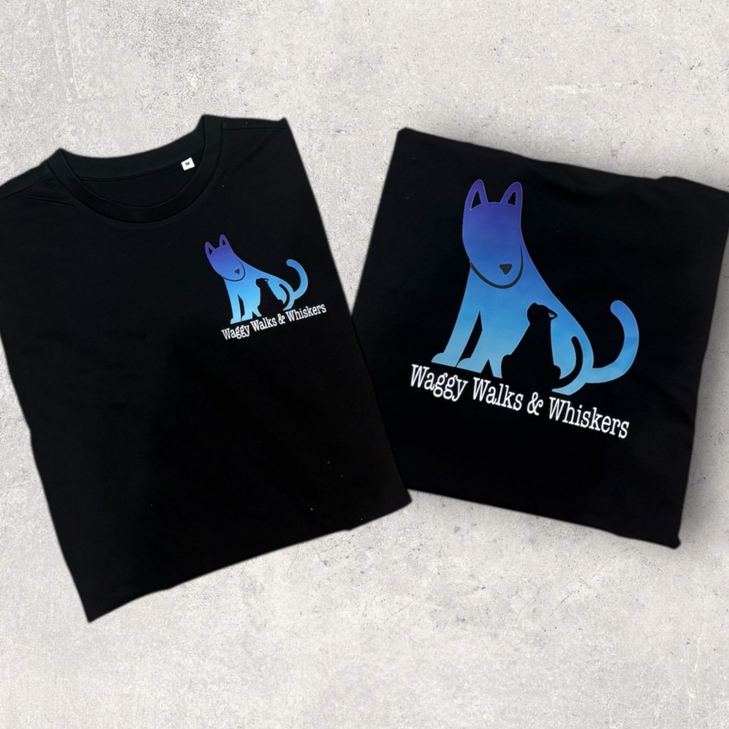 Our personalised T-shirt for professional dog walkers
