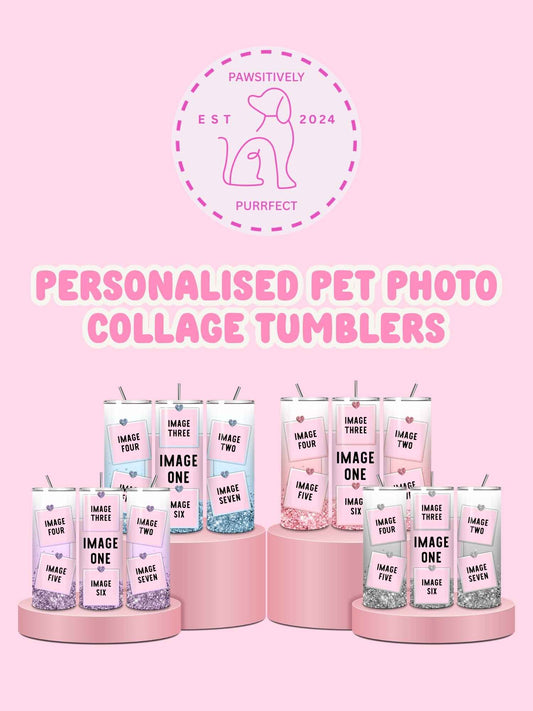 Personalised 20oz pet photo thermal tumbler