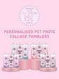 Personalised 20oz pet photo thermal tumbler