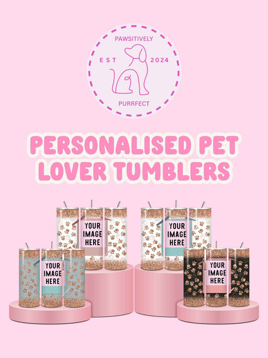 Personalised 20oz pet photo thermal tumbler