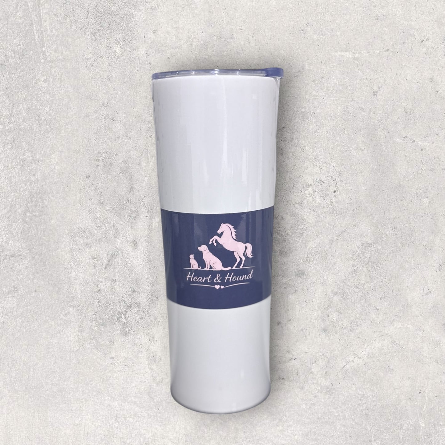 Personalised pet professional tumbler with custom business logo