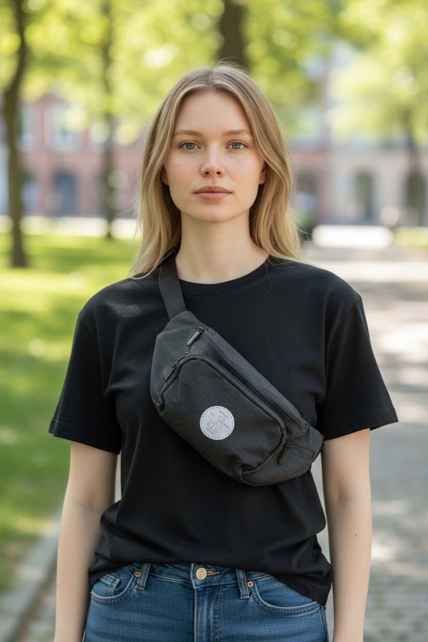 Personalised pet professional waist bag with custom business logo