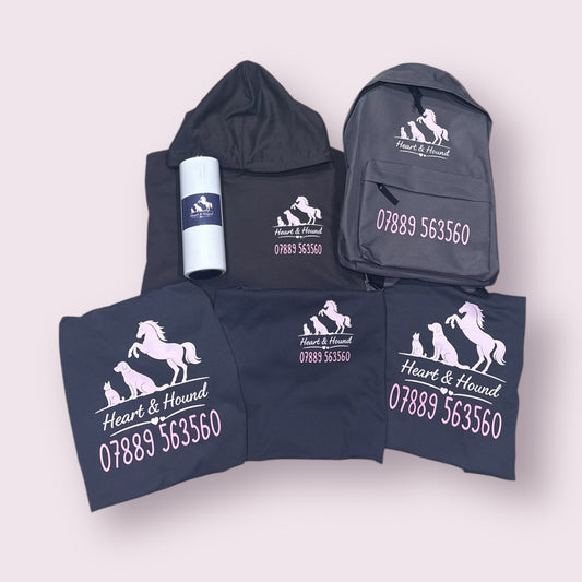 Our personalised hoodie for pet professionals
