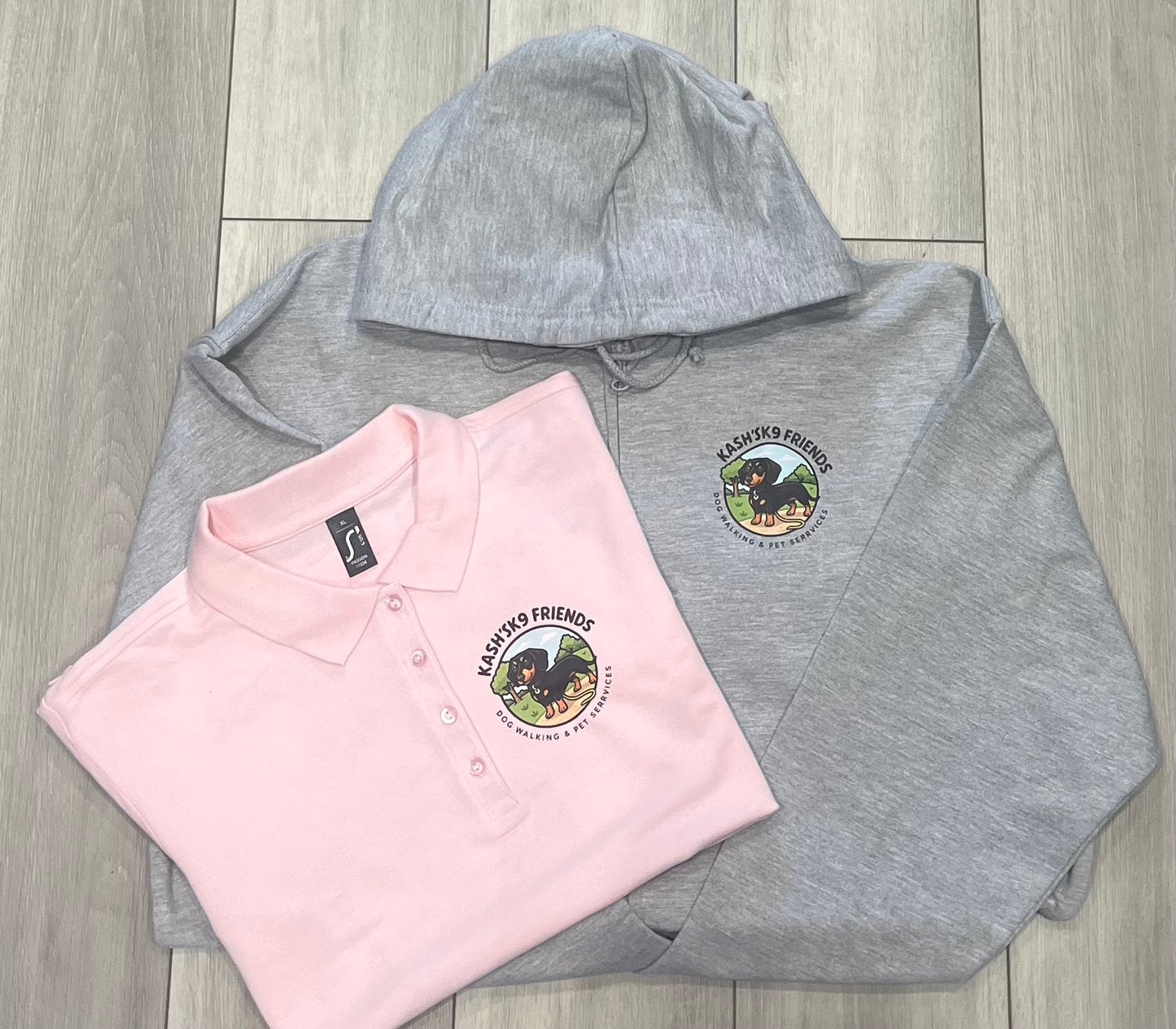 Our personalised polo shirt for pet professionals