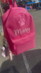Personalised Pet Mini Backpacks