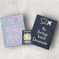 Personalised pet-themed travel document wallet for holidays