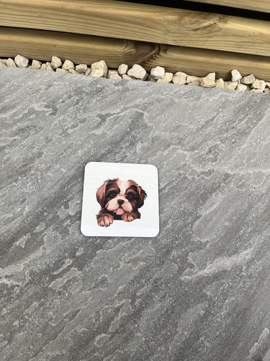 Pet Themed Cork Backed Coasters