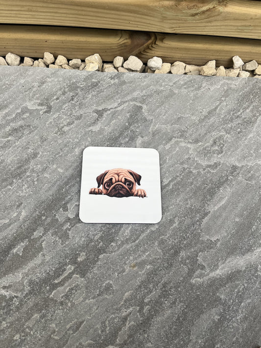 Pet Themed Cork Backed Coasters