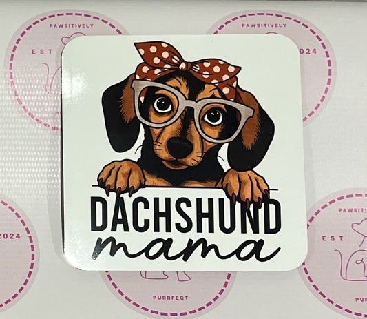 Pet Themed Cork Backed Coasters