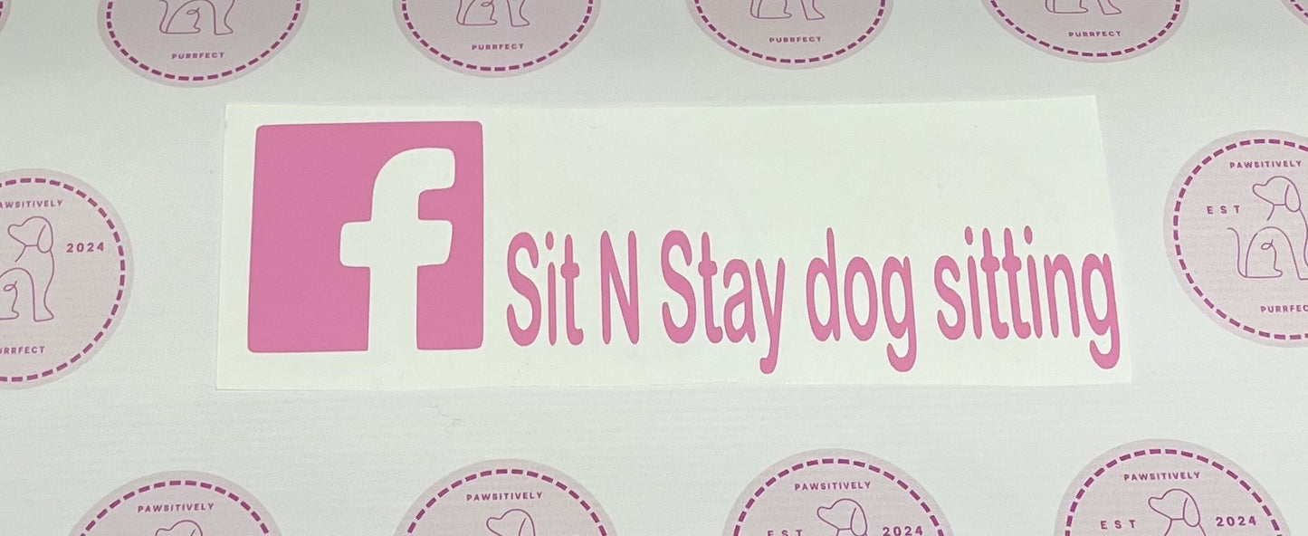 Personalised Vinyl-Please contact us to discuss design - Medium